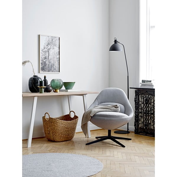 Зелена стъклена ваза - Bloomingville-image-2