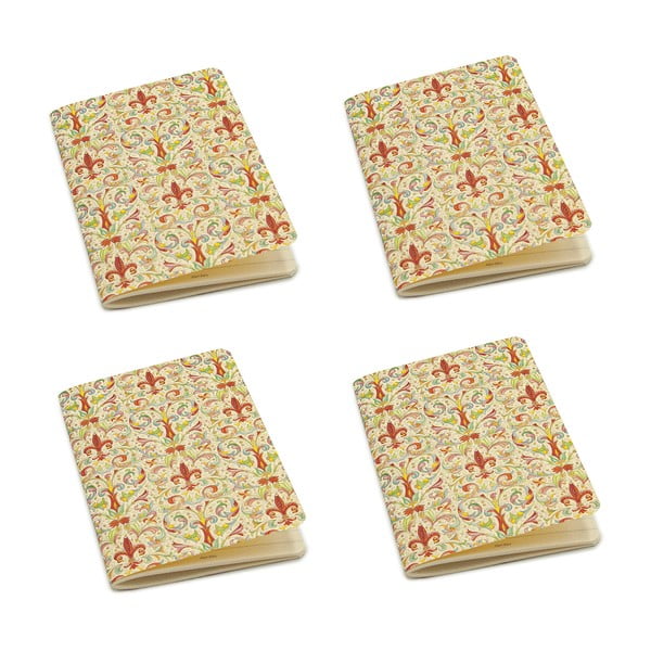 Тетрадки в комплект от 4 бр. 192 страници A6 Giglio – Kartos-image-1