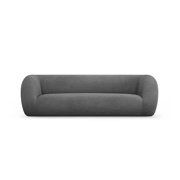 Сив диван от плат букле 230 cm Essen - Cosmopolitan Design