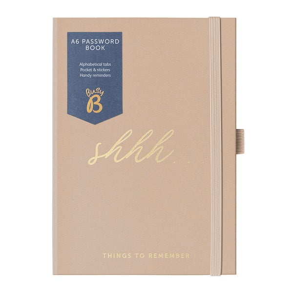 Тефтер за пароли 160 стр. A6 – Busy B-image-2