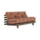 Разтегателен диван в оранжево и медно 160 cm Roots - Karup Design