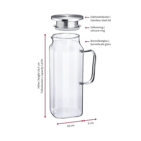 Стъклен декантер Puro - Westmark-image-4