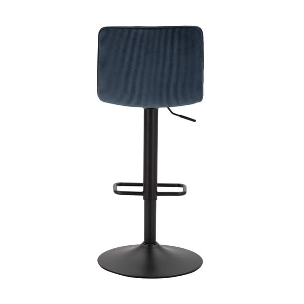 Бар стол с регулируема височина в петролен и черен цвят (височина на седалката 61 cm) Malia – Mauro Ferretti-image-4