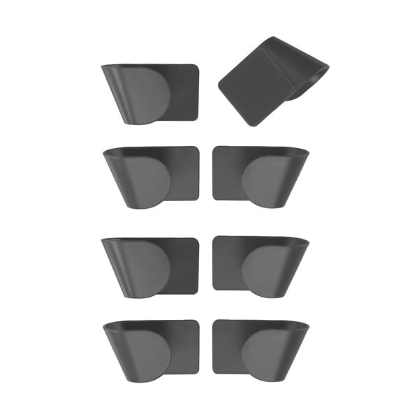 Самозадържащи се пластмасови държачи за капаци в комплект от 8 броя - Wenko-image-2