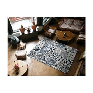 Modrý koberec Universal Indigo Azul Mecho, 140 x 200 cm