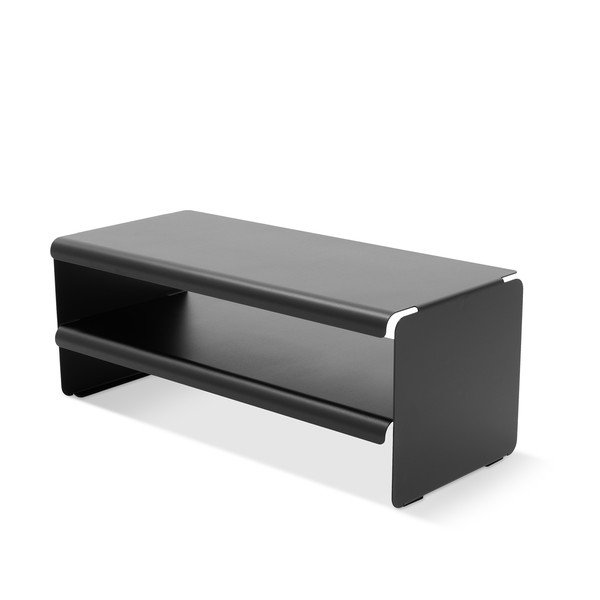 Черна стоманена стойка за обувки 71,5x28x31 cm Linea – Spinder Design-image-3