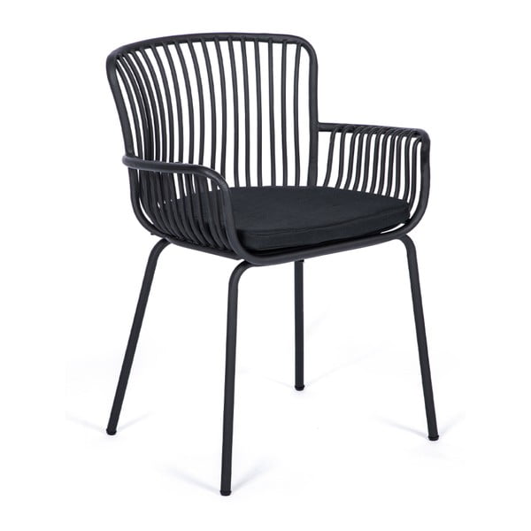 Комплект от 2 черни градински стола Elia - Bonami Selection
