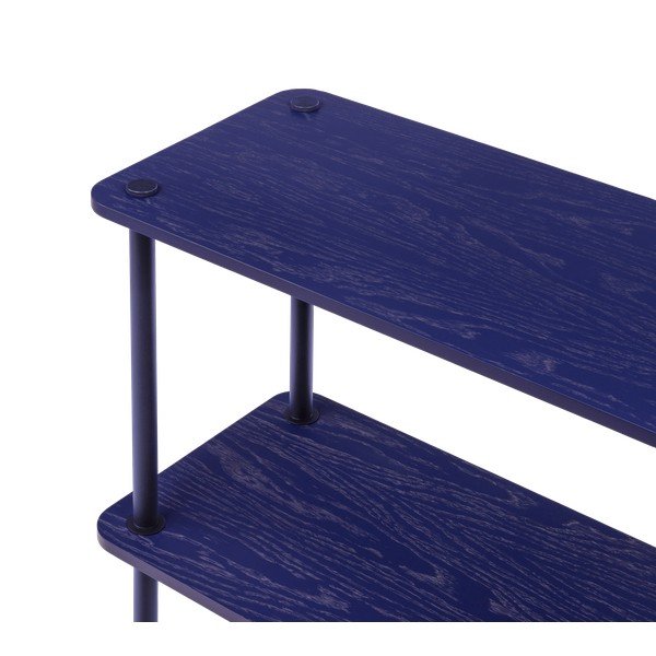 Син стелаж от декор от дъб  80x163x35 cm Teidi – noo.ma-image-3