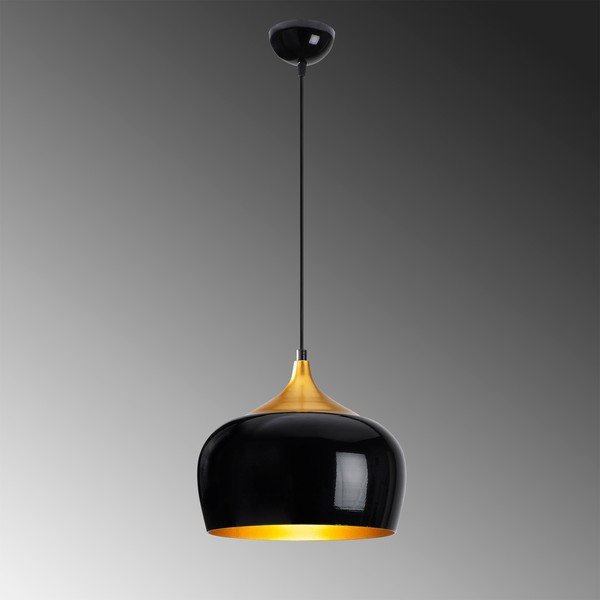 Черна висяща лампа Berceste Elegant - Opviq lights-image-1