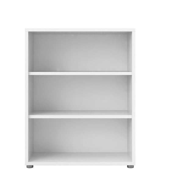 Бял модулен шкаф за книги 89x113 cm Prima - Tvilum