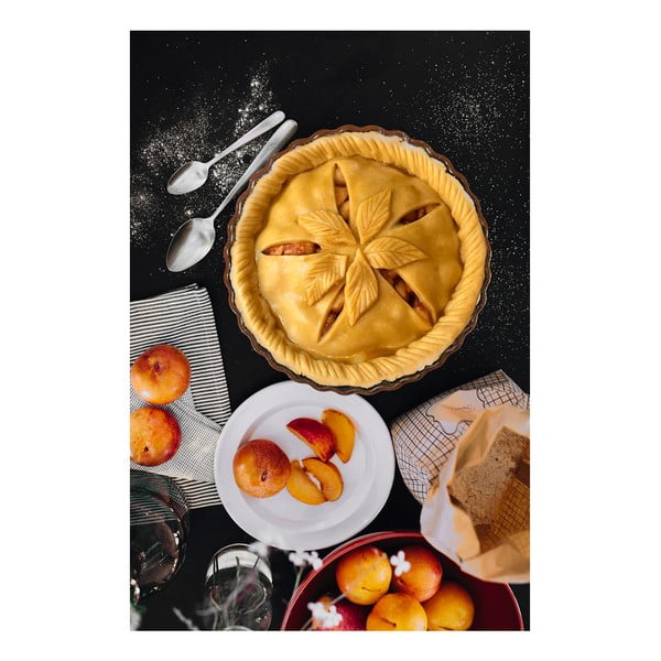 Червена керамична форма за торта , ⌀ 28 см - Emile Henry-image-1