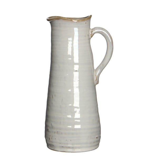 Keramická váza/džbán June Cream, 25 cm