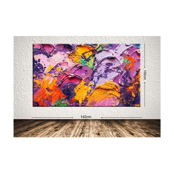 Изображение Strokes, 140 x 100 cm Colorful Strokes - Tablo Center-image-1