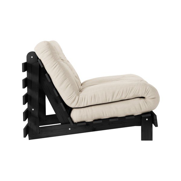 Разтегаем фотьойл Karup Design Roots Black/Beige-image-3