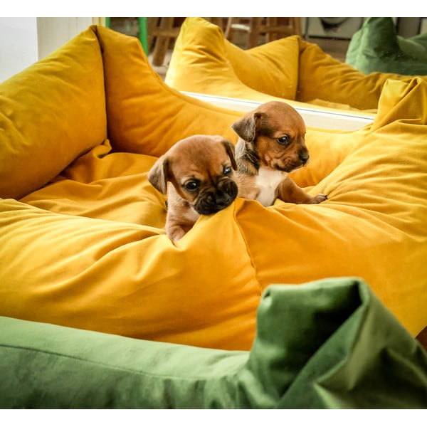 Жълто легло 67x80 cm - Madison-image-1