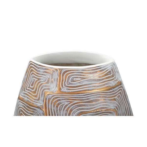 Ваза от полирезин в златисто (височина 59,5 cm) Eclips – Mauro Ferretti-image-4