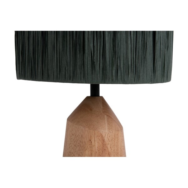 Черна настолна лампа с хартиен абажур (височина 35,5 cm) Sheer Trapeze - Leitmotiv-image-3