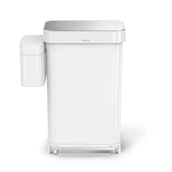 Бял контейнер за компостируеми отпадъци 4 L - simplehuman-image-4
