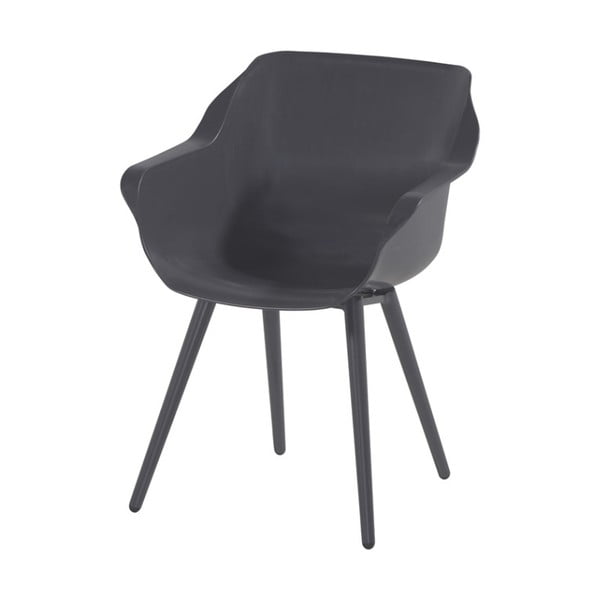 Комплект от 2 тъмно сиви градински стола Sophie Studio - Hartman