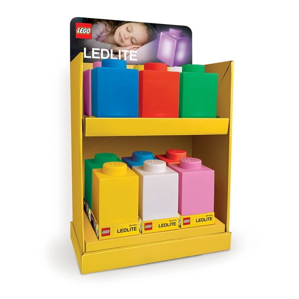 Червена силиконова нощна светлина Brick Classic - LEGO®-image-2