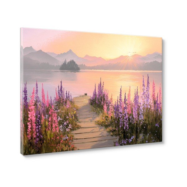 Картина 113x85 cm Lupine Shore – Styler-image-4