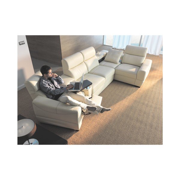 Kožená  rozkládací pohovka Etap Sofa Gran Vario Relax-image-2