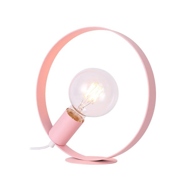 Розова детска лампа ø 10 cm Nexo - Candellux Lighting