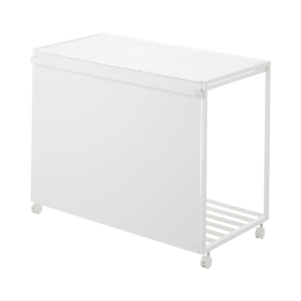 Бяло метално кошче за рециклиране Tower – YAMAZAKI