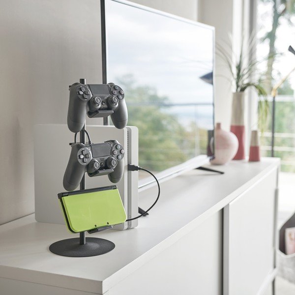 Черна метална мултифункционална стойка Smart – YAMAZAKI-image-2