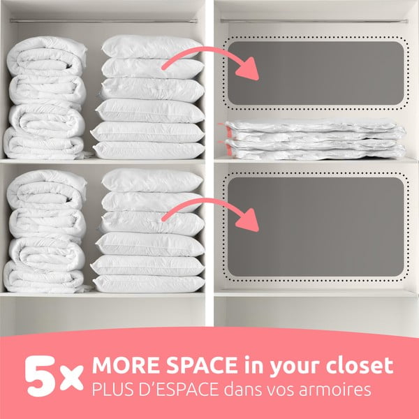 Вакуумни торбички в комплект от 5 броя Vacuum XL – Compactor-image-2