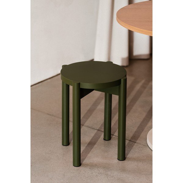 Зелен стол от масивен бук Hopp – noo.ma-image-2