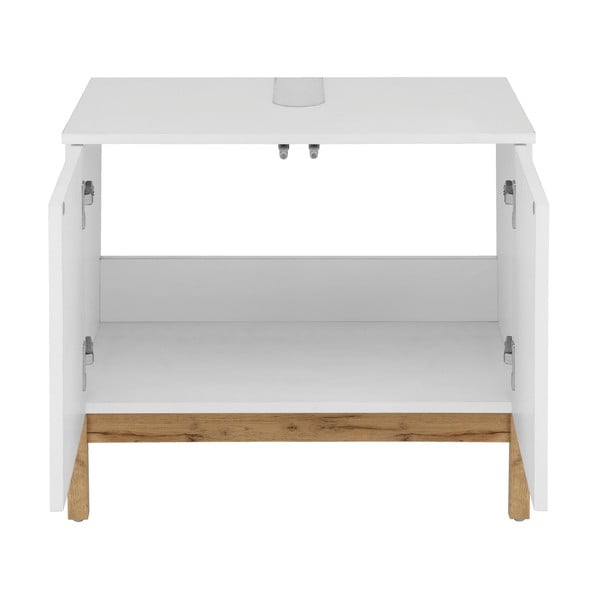 Бял шкаф за мивка 56x35 cm Mirza – Støraa-image-2