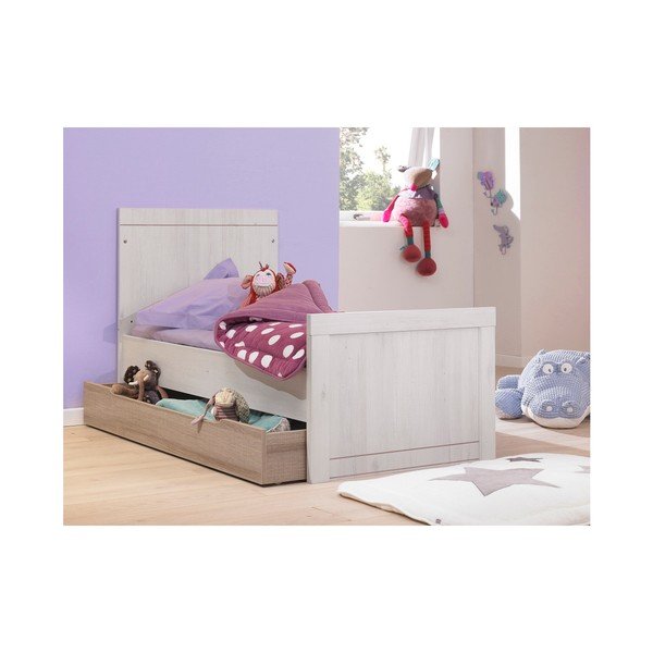 Přídavný panel k přestavění dětské postýlky v jednolůžko Galipette Louise-image-1