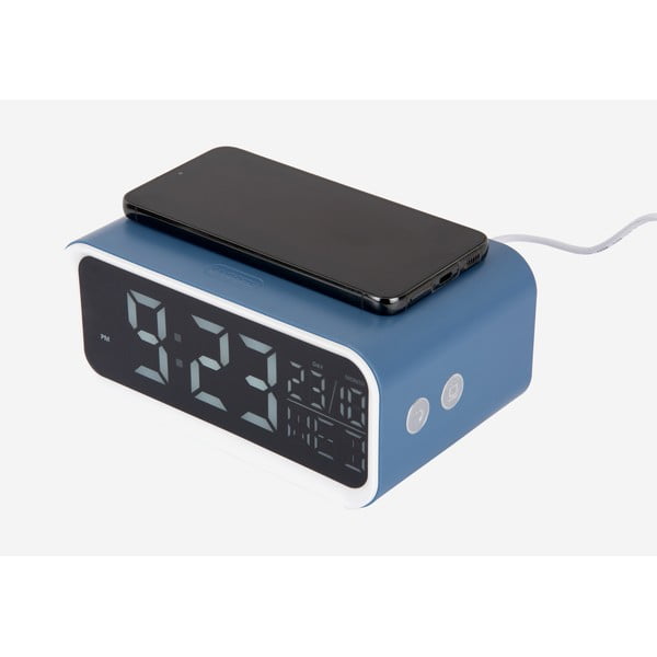 Дигитална аларма с безжично зарядно Chunky LED – Karlsson-image-3