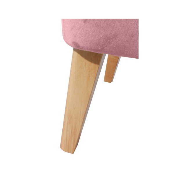 Růžové křeslo Max Winzer Brandon Suede-image-1
