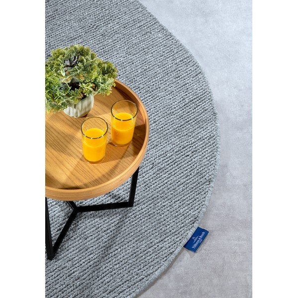 Сив ръчно изработен вълнен килим 160x230 cm Francois – Villeroy&Boch-image-2