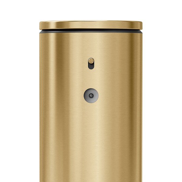 Лъскаво златист автоматичен стоманен диспенсер за сапун 266 ml – simplehuman-image-4