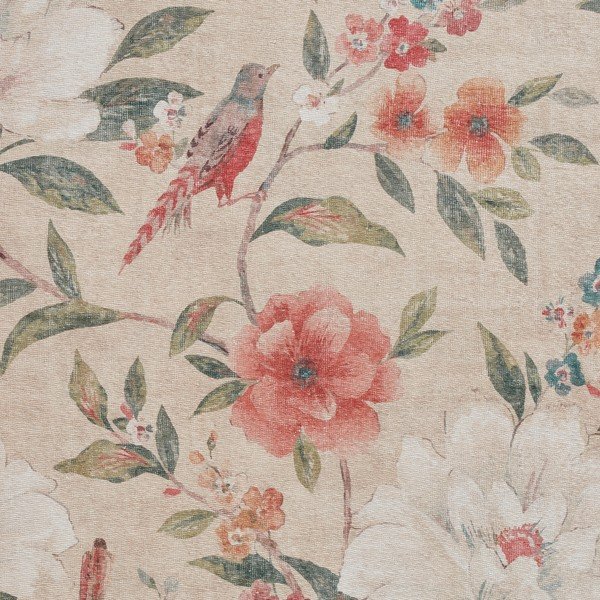Бежов килим подходящ за пране 122x170 cm Pipa Floral – Catherine Lansfield-image-4