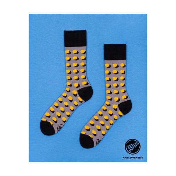 Чорапи Dots Shadow Yellow, размер 35/38 - Many Mornings