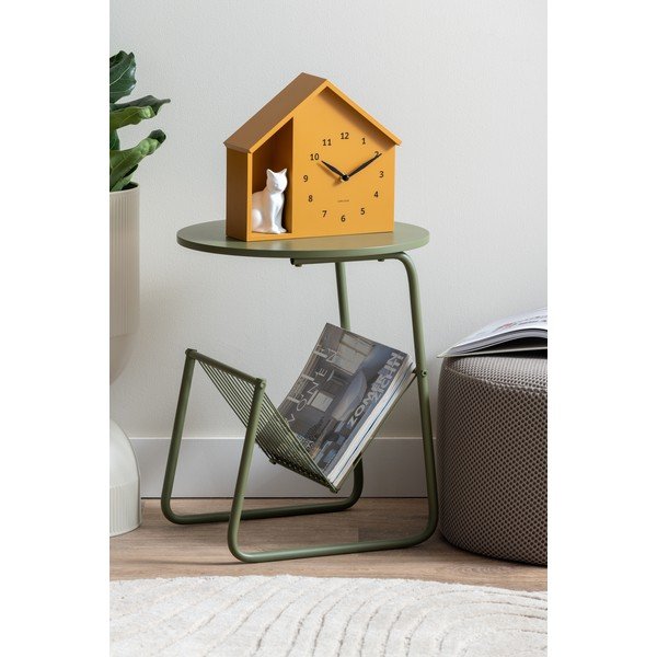 Метална кръгла странична масичка ø 40 cm Riqueza Revista – Leitmotiv-image-1