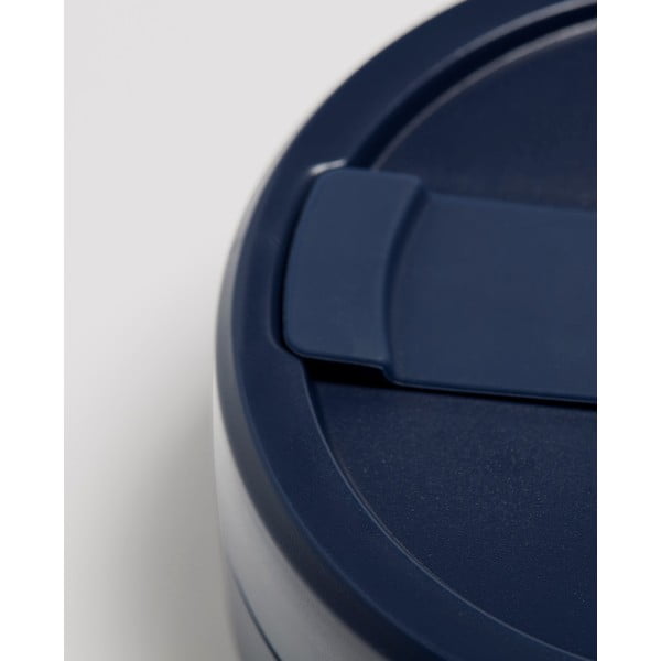 Синя сгъваема чаша за пътуване Denim, 470 ml Biggie - Stojo-image-4