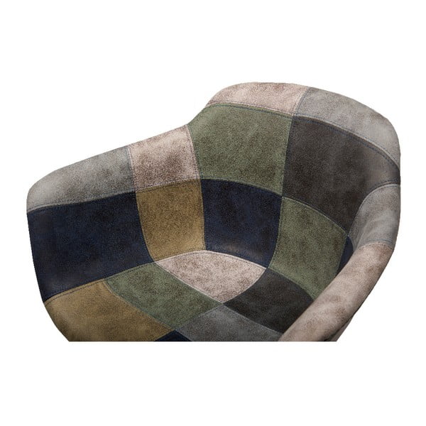 Сив трапезен стол с крака от букова дървесина Flame Patch - Furnhouse-image-4