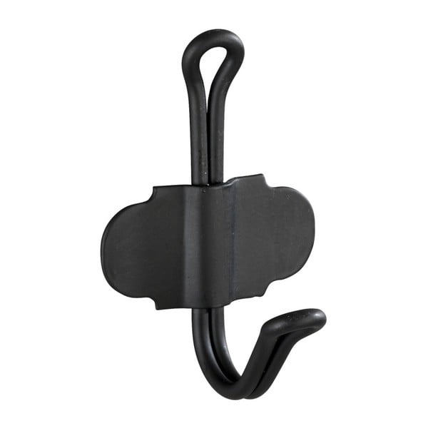 Черна самозадържаща се кука за стена Nostalgia - Wenko-image-2