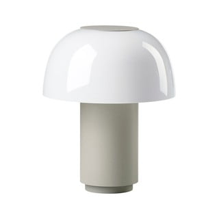 Сива алуминиева LED затъмняваща се настолна лампа (височина 22 cm) Harvest – Zone