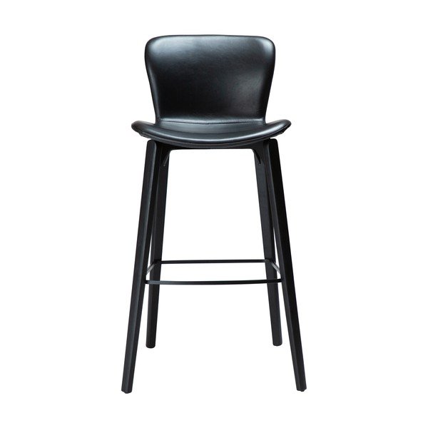 Черен бар стол (височина на седалката 68 cm) Paragon – DAN-FORM Denmark-image-1