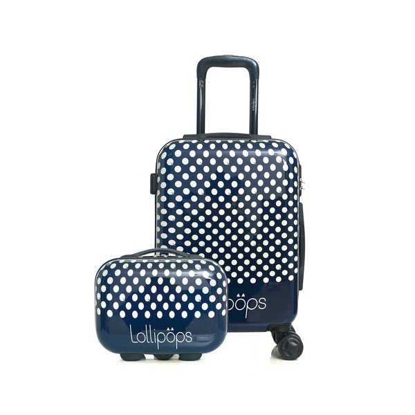 Комплект от сини 4 колела за багаж и куфар Lollipops Penny - LOLLIPOPS