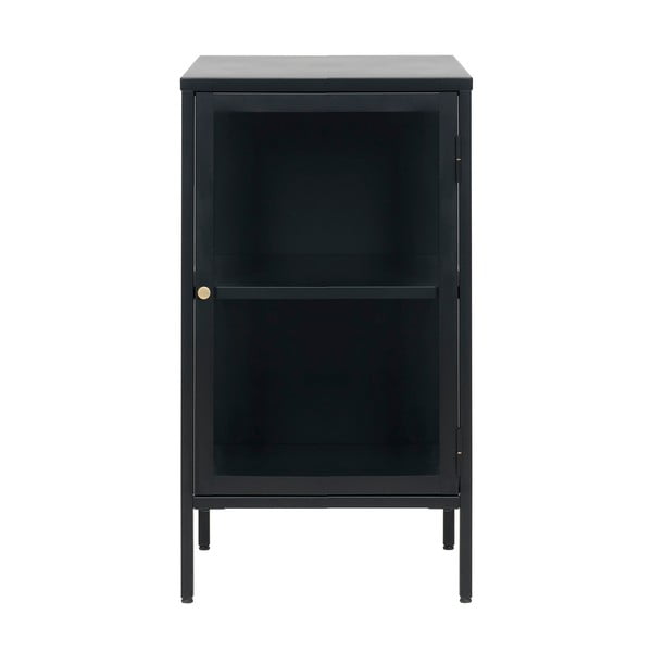 Черна витрина , височина 85 cm Carmel - Unique Furniture