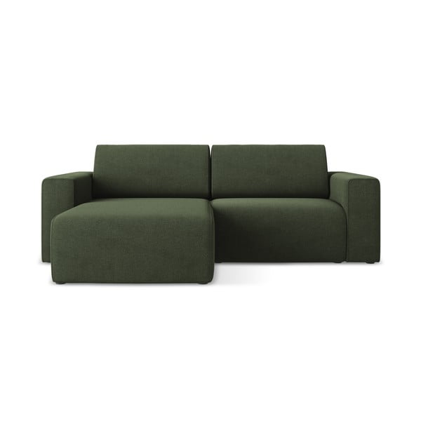 Зелен ъглов диван (ляв ъгъл) Kalea – Makamii