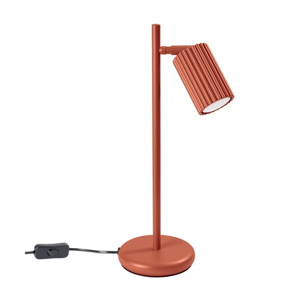 Настолна лампа в тухлен цвят (височина 43 cm) Gleam – Nice Lamps