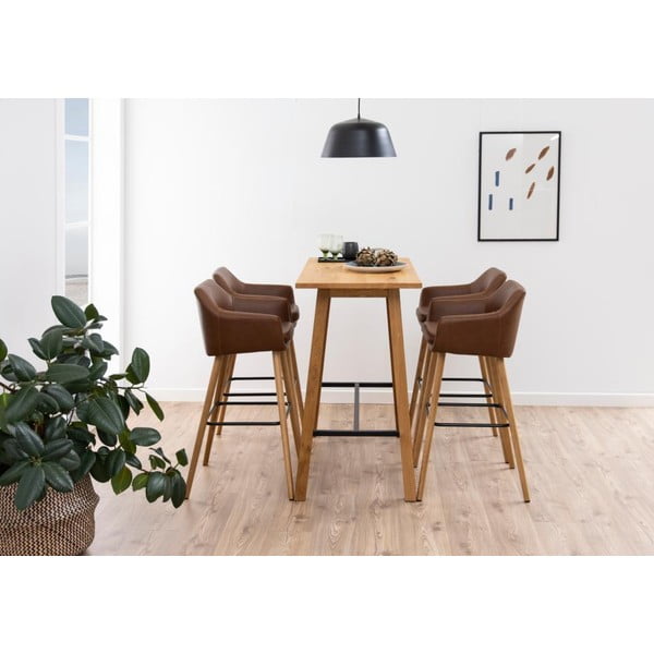 Бар маса 117x58 cm Chara - Actona-image-2